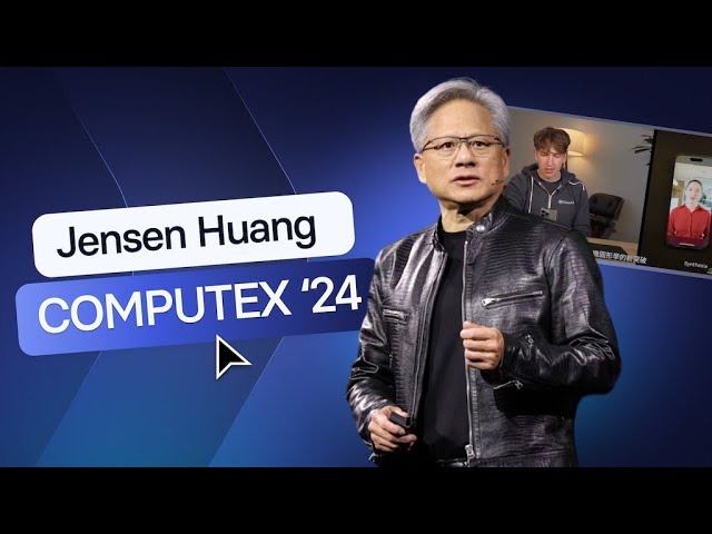 Synthesia AI Avatars Showcased by Nvidia